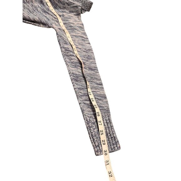 Mana Turtleneck Sweater Blue Acrylic Ribbed Long Sleeve Knit Woman's Medium NWT - Picture 5 of 10